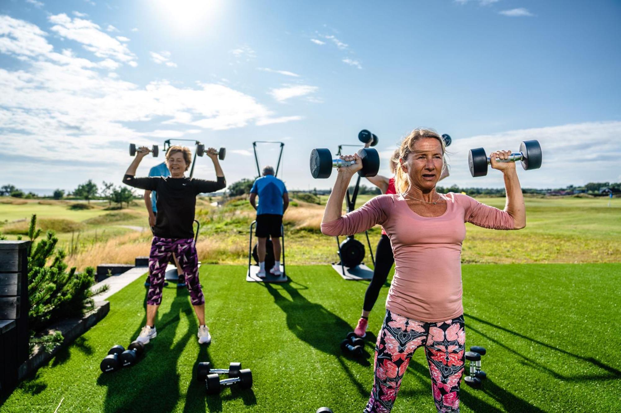 Halmstad Golfarena Hotell & Laegenheter Strandlida Ngoại thất bức ảnh