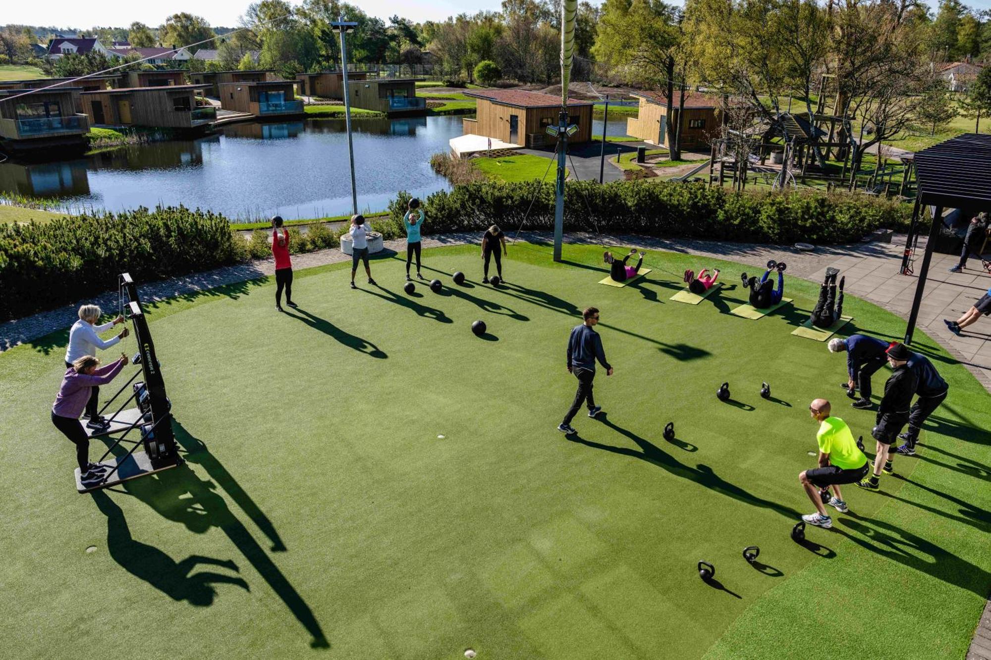 Halmstad Golfarena Hotell & Laegenheter Strandlida Ngoại thất bức ảnh